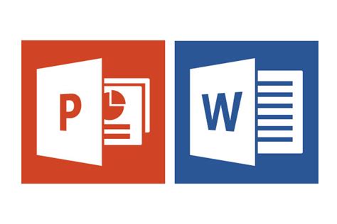 Word Powerpoint Logo