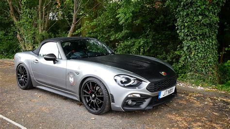 This Tuned Abarth 124 Spider Is Crazy Youtube