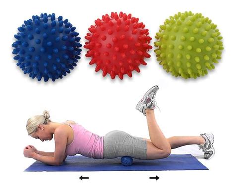 75cm3 Inch Durable Pvc Spiky Massage Ball Perfect For Plantar