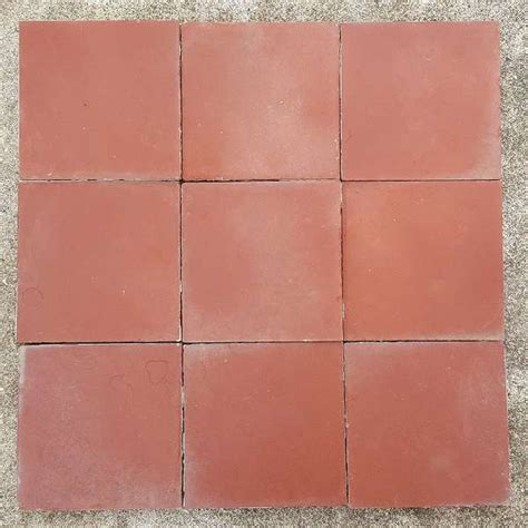 Tomettes carrés mécaniques rouges | Tomette, Tomettes anciennes