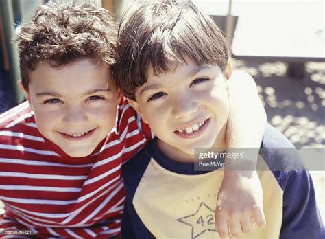 Two Boys High Res Stock Photo Getty Images