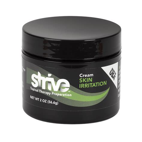 Skin Irritation Cream Itch Relief Cream Strive Products