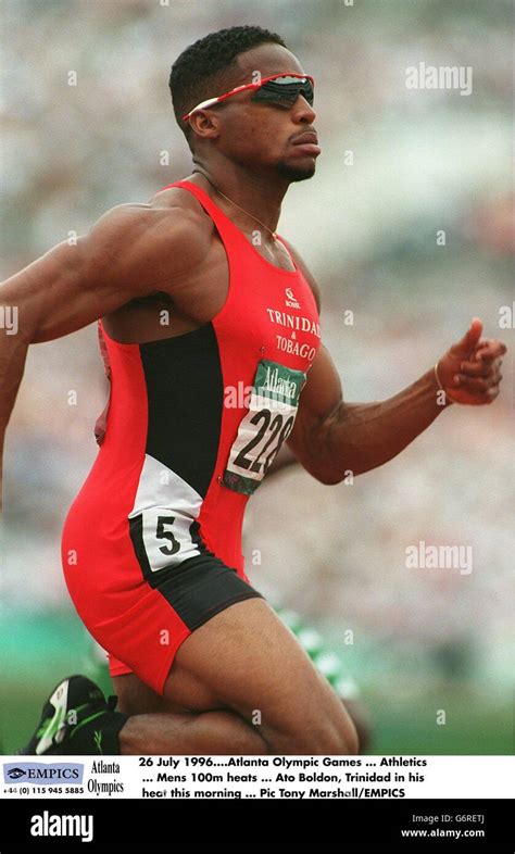 26 July 1996 Atlanta Olympic Games Athletics Mens 100m Heats Ato