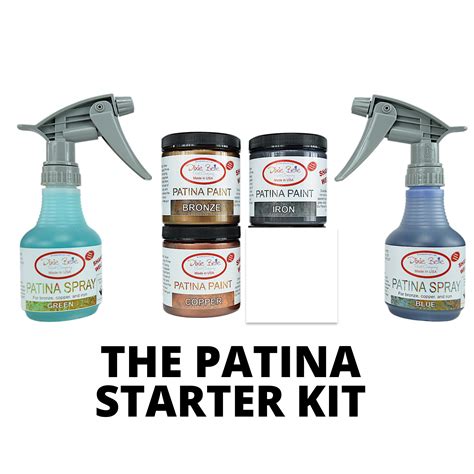 Dixie Belle Patina Paint Starter Kit Includes 3 Paints And 2 Sprays
