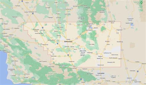 Cities And Towns In Kern County California