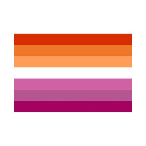 7 stripe lesbian sunset pride flag ⋆ pride shop nz