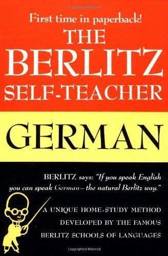 Berlitz Self Teacher German By Berlitz Editors