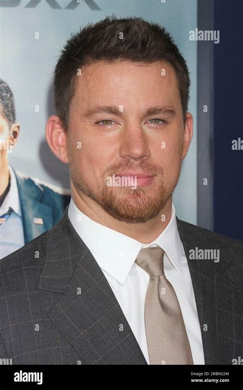 Channing Tatum Attends The Premiere Of Columbia Pictures White House