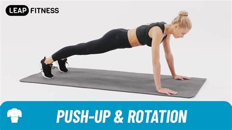 how to do：push up and rotation youtube