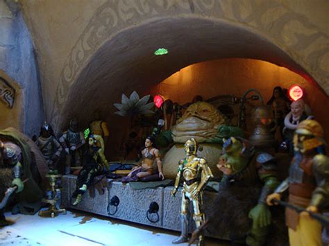 Jabbas Palace Diorama Coffee Table Star Wars Custom Diorama Playset