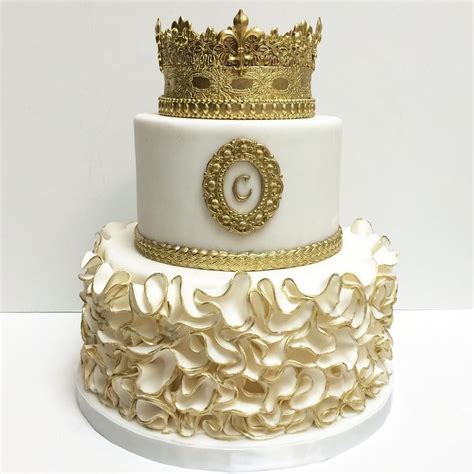 28 Gold Birthday Cakes Golden Birthday Cakes