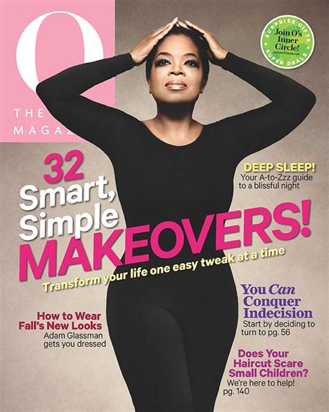 Oprah Winfrey O The Oprah Magazine From September 2014 Magazine