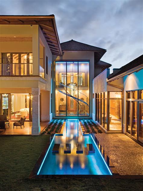 Amin Khoury Palm Beach Pool Home Modern Home Contemporary Home