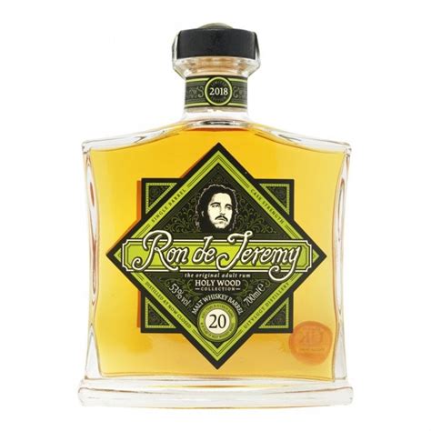 Ron De Jeremy 20 Year Old Whisky Barrel Rum Holy Wood Collection