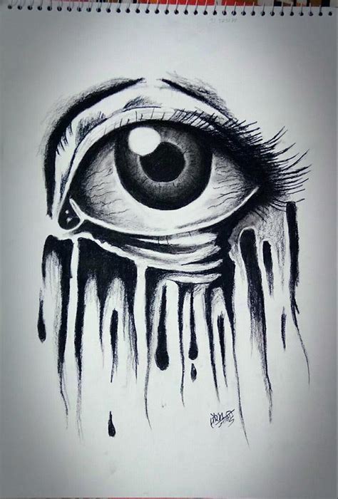 Sad Drawings Of Crying Eyes Pin By Tom Mortati On Tattoo Ideas