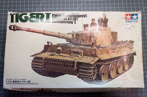 Tamiya Tiger I Early Old Kit Finescale Modeler Essential