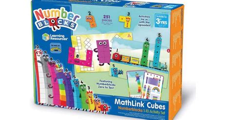 Learning Resources Numberblocks Mathlink Cubes Activity Set Now £1499