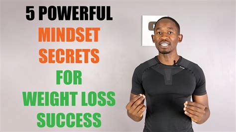 5 Powerful Mindset Secrets For Weight Loss Success Youtube
