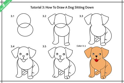 Easy Steps On How To Draw Tiny Dogs For Kids Gilford Eite1982
