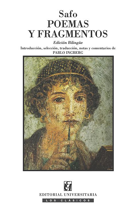 Safo Poemas Y Fragmentos Edición Bilingüe By Sappho Goodreads