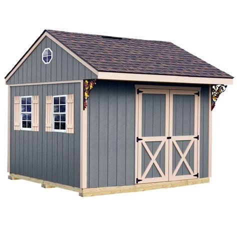 Best Barns Northwood 10x10 Wood Shed Free Shipping