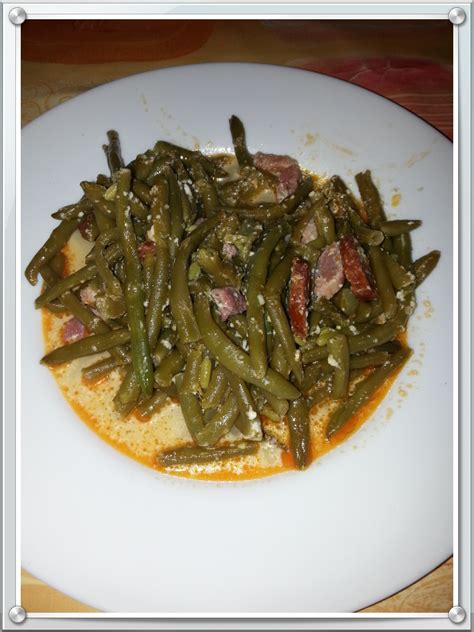 Délices d haricot vert Ma cuisine débutante