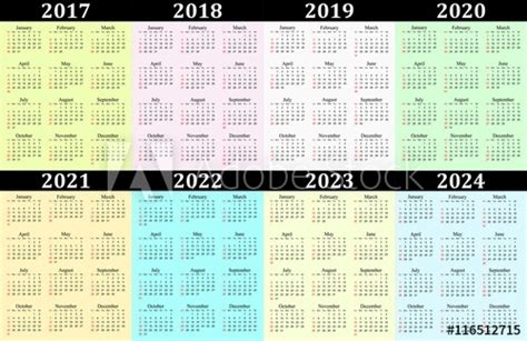 2021 2022 2023 Downloadable Calendar Ten Free Printable Calendar 2020