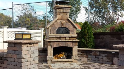 Wood Burning Outdoor Fireplace Part Of Our Outdoor Showroom Come