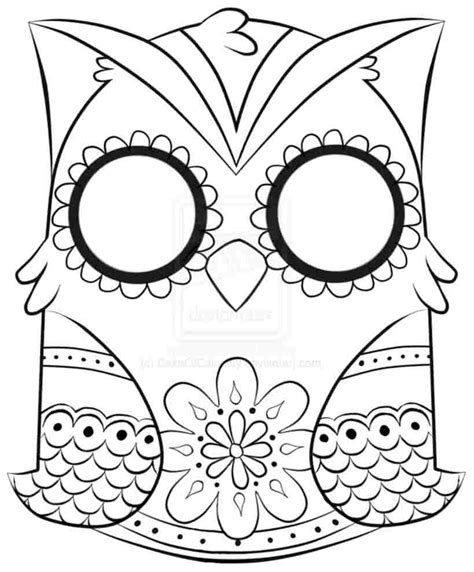 These owl coloring pages portray these birds in both realistic and cartoonish poses. owl coloring pages to print | Free Printable Online owl coloring pages to print | Only Coloring ...