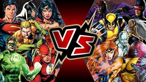 Justice League Vs X Men Battle Arena Marvel Vs Dc Youtube