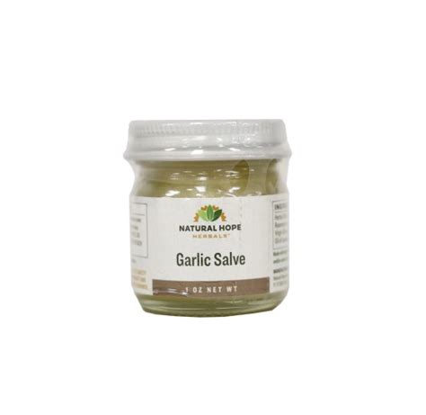 Herbal Salve Garlic 1 Oz Walnut Creek Foods