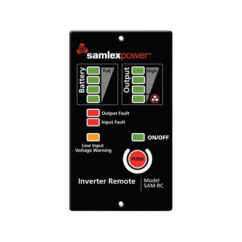 Samlex® Sam Rc Inverter Remote Control For Sam Series Inverters