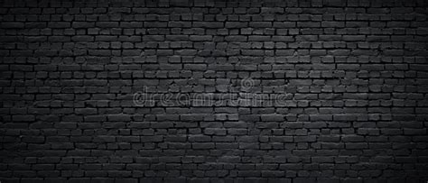 Black Brick Wall Stock Image Image Of Texture Abstract 179023237