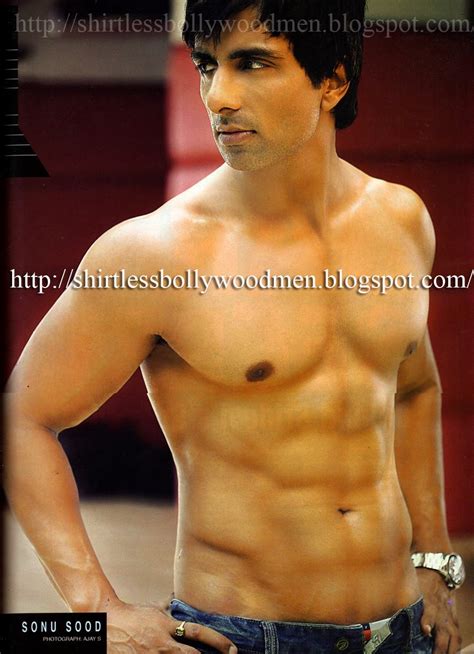 Shirtless Bollywood Men Sonu Sood