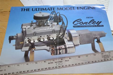 Conley 14 Scale V8 Engine Rare Original Kit Conley Precision Never