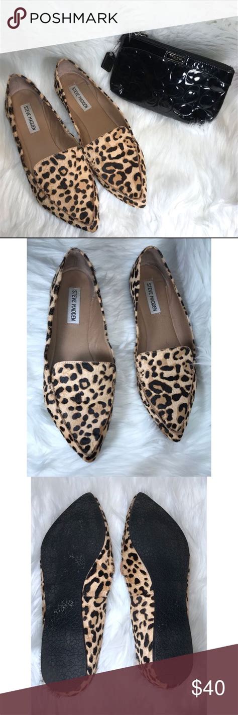 🌸steve Madden Leopard Print Loafers 8 🌸 Leopard Print Loafers