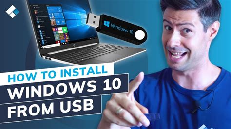How To Install Windows 10 From Usb Windows 10 Installation Step By Step
