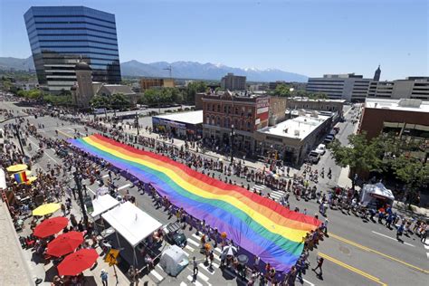 Many celebrations, including the new york city pride parade, will still be mostly virtual. Ice Cream Shop Worker Protects Gay Men Leaving Utah Pride ...