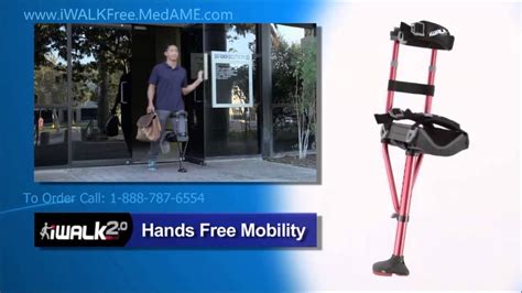 Iwalk Hands Free Alternative For Crutches On Stairs Are The Best Youtube