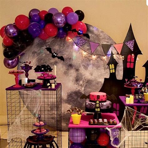 Cumpleaños de niña para halloween ideas para decorar el cumpleaños Halloween Candy Bar