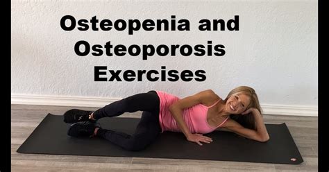 Best Exercise For Osteopenia In Hips Exercise Poster