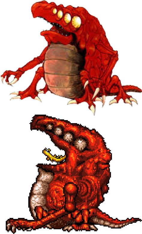 Super Metroid Kraid Crocomire Original Size Png Image Pngjoy