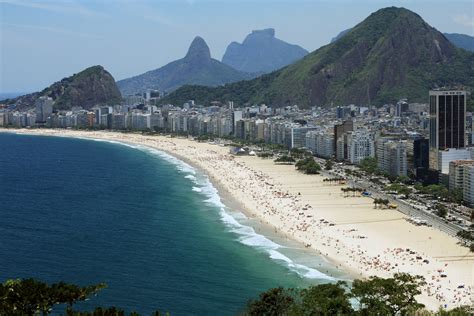 Copacabana Beach Rio De Janeiro Arguably The Best Beach In The World