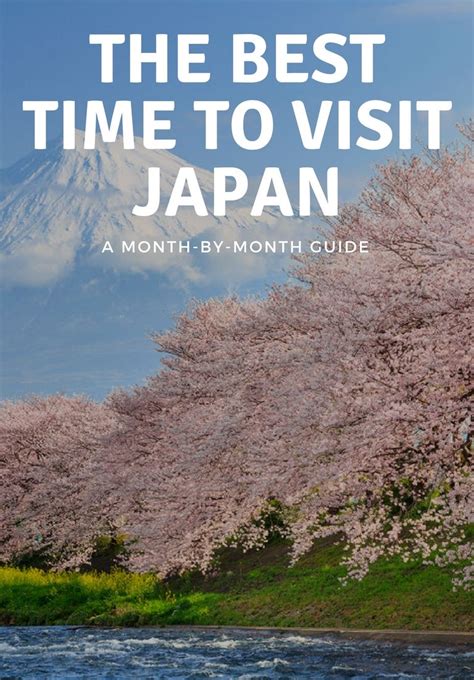The Best Time To Visit Japan A Month By Month Guide Japan Travel