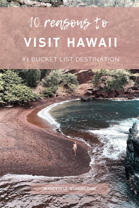 10 Reasons To Visit Hawaii Bucket List Travel Trip To Maui Maui