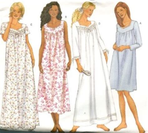 How To Sew Nightgown With Yoke Stitch Nightie Nighty For Women Hubpages