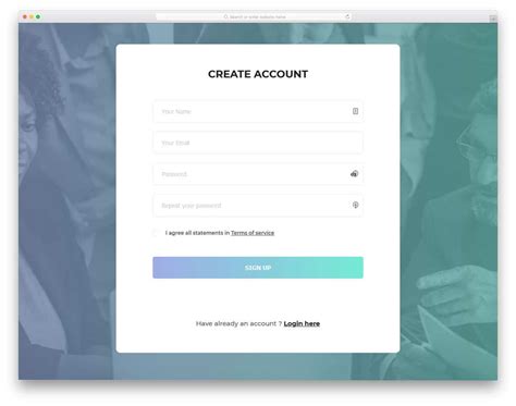 Bootstrap Registration Form Examples Uicookies