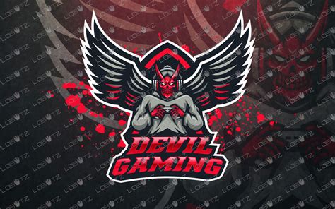 Devil Gamer Mascot Logo Gamer Devil Mascot Logo For Sale Lobotz