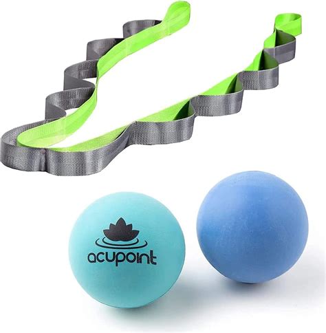 acupoint physical massage therapy ball set ideal for yoga deep tissue massage