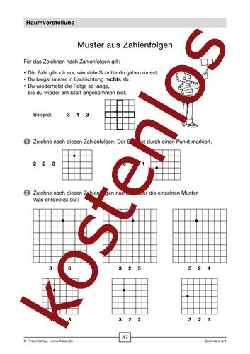 Klassenarbeiten und übungsblätter zu muster fortsetzen. Muster Zeichnen Grundschule Arbeitsblatt